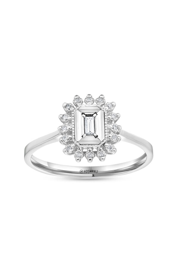 0.08 Karat Pırlanta Yüzük - 