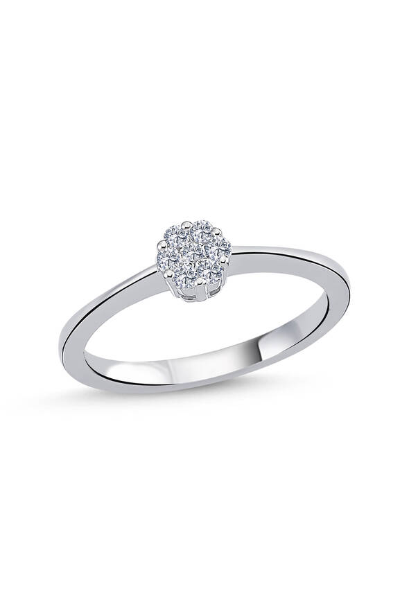 0.12 Karat Pırlanta Yüzük - 1