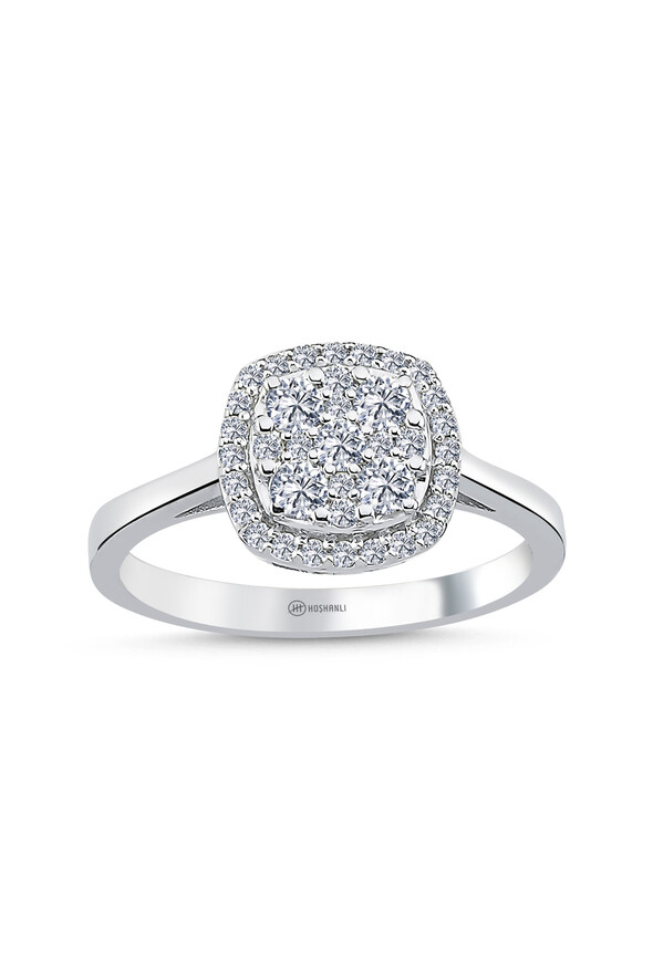 0.46 Karat Pırlanta Tasarım Yüzük - 