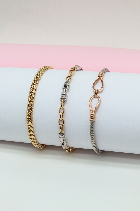 14 Ayar Erkek Bileklik - 2