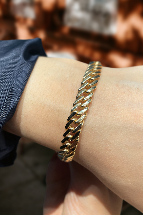 14 Ayar Masif Bileklik - 