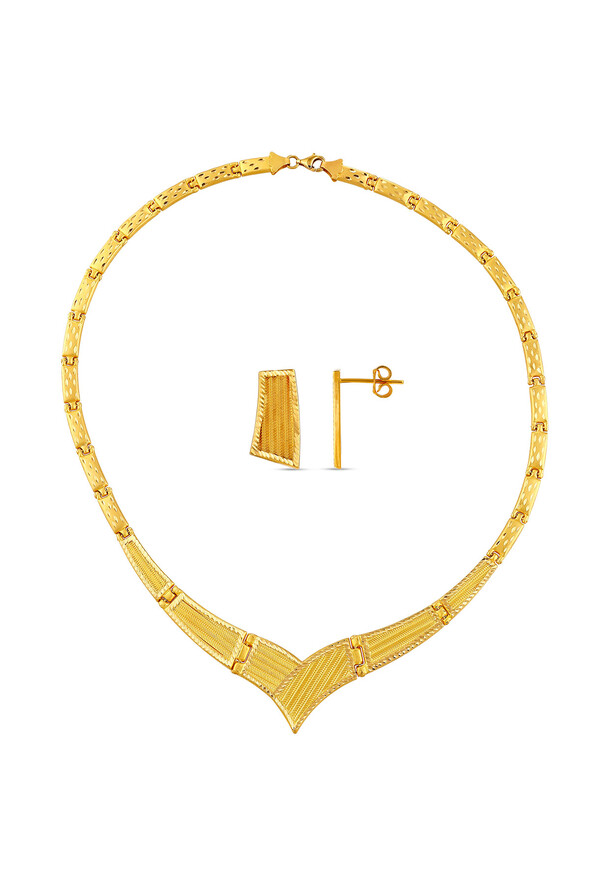 22 Ayar Altın İkili Set - 