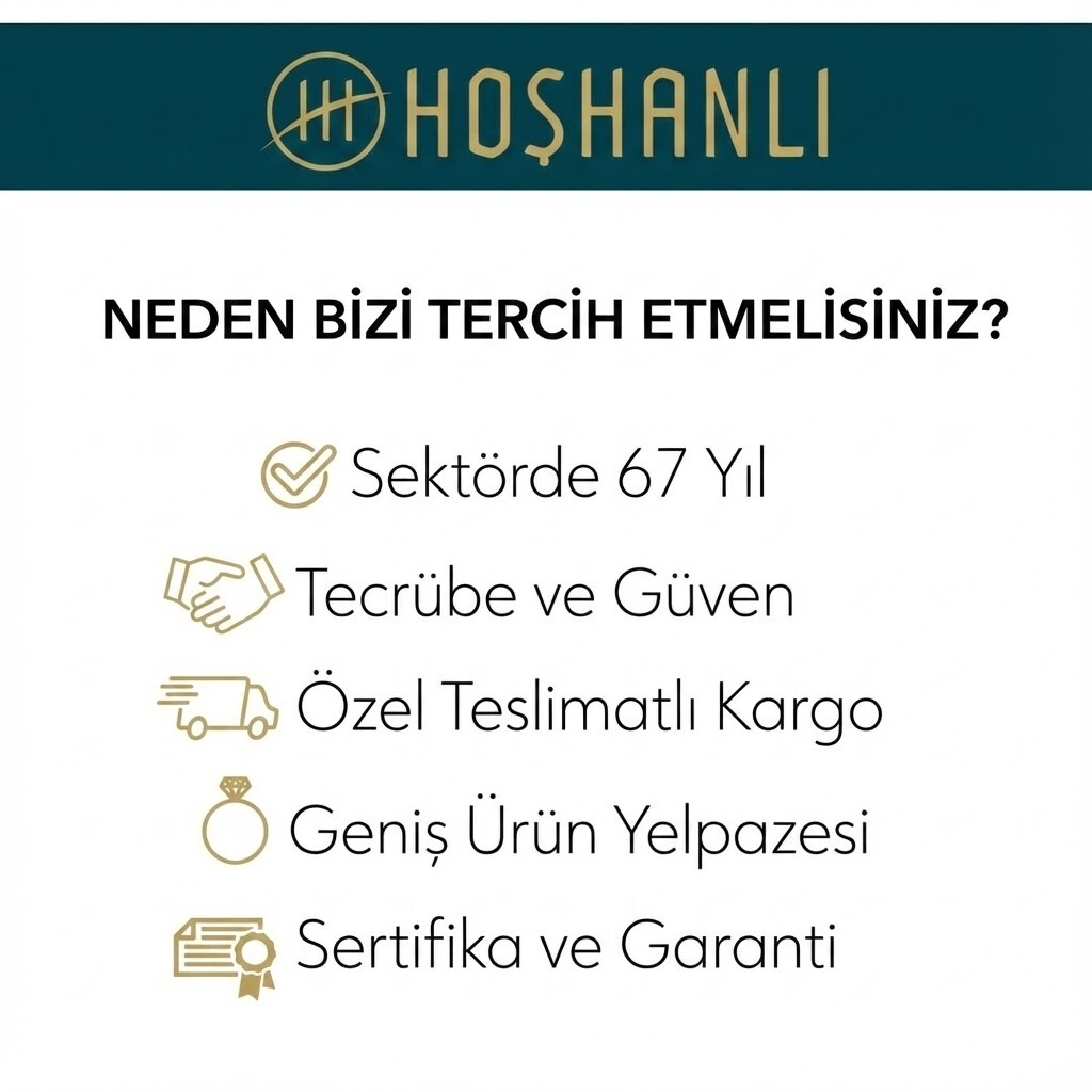 Neden Hoşhanlı Kuyumculuk: Ücretsiz Kargo, Üretici Garantisi ve Sertifikalı Pırlanta