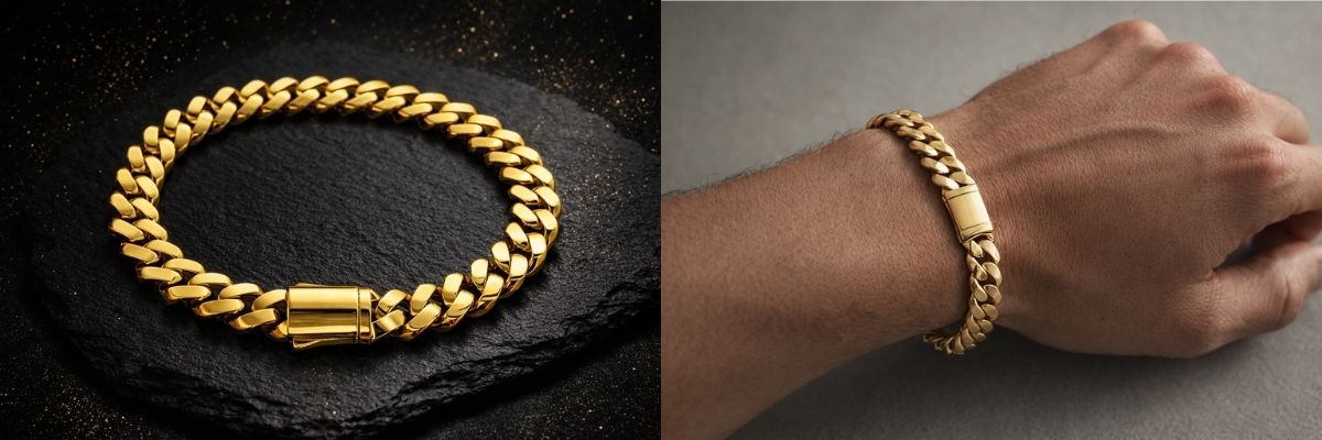 Sevgililer Günü için erkek altın bileklik hediye önerisi