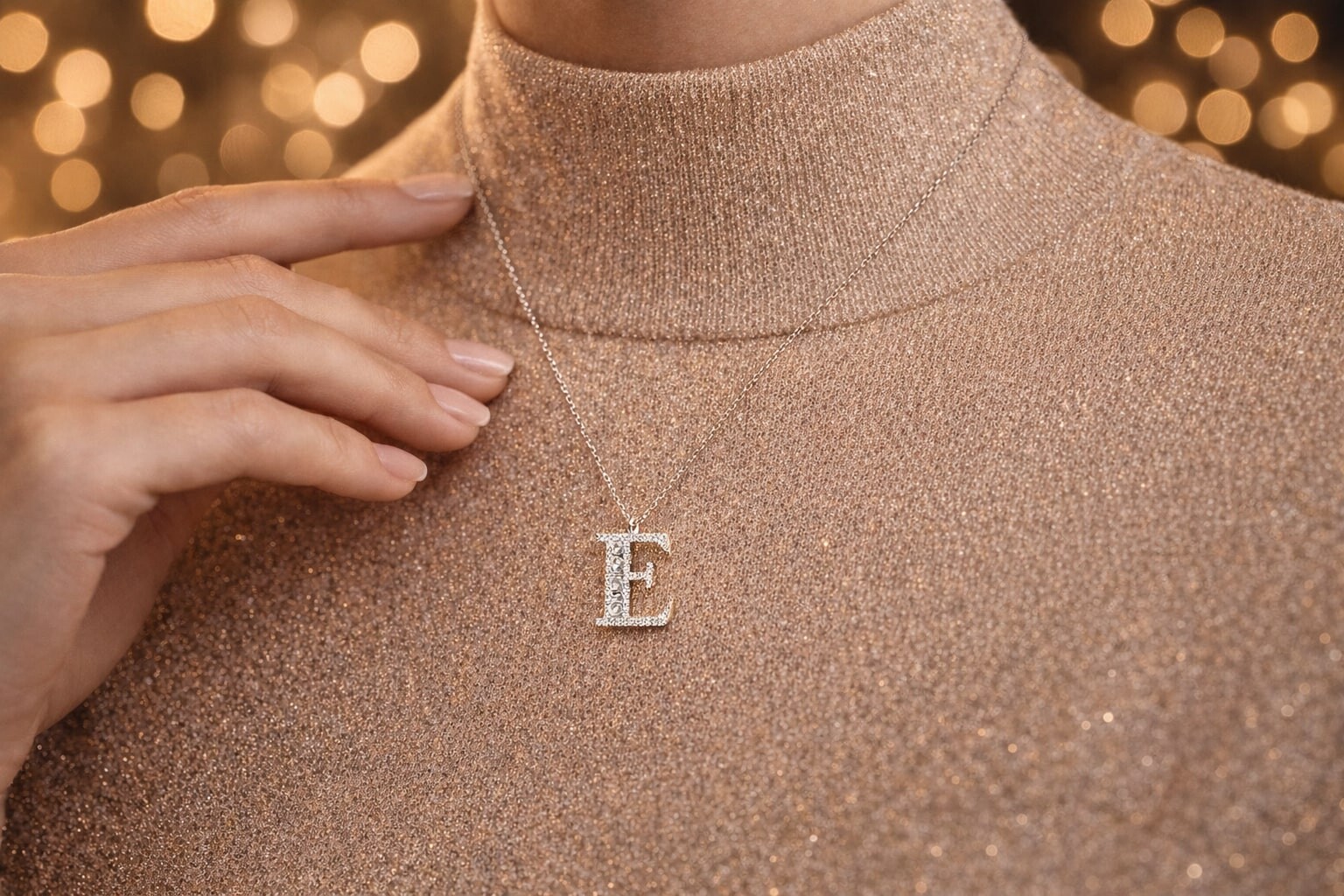 En Anlamlı Yeni Yıl Hediyesi: Pırlanta Harf Kolyeler