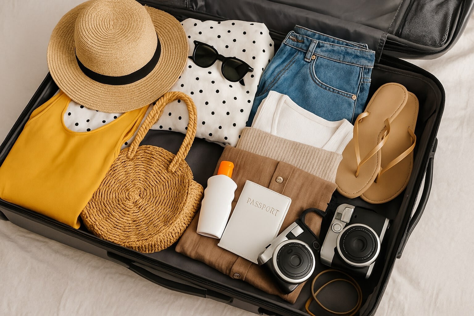 Balayı Bavulu Hazırlama Rehberi: Neler Alınmalı?