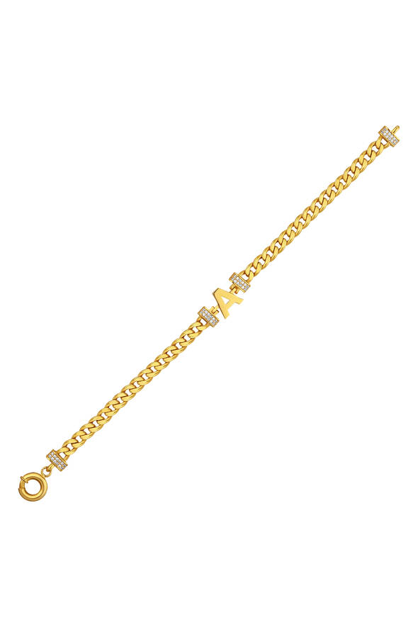 A Harfi Altın Bileklik - 1