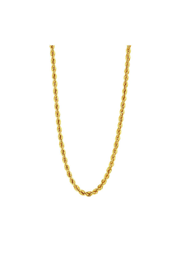 Altın Halat Zincir Kolye - 1