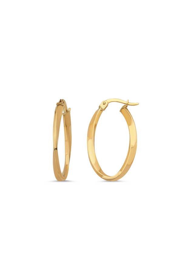 Altın Halka Küpe - 