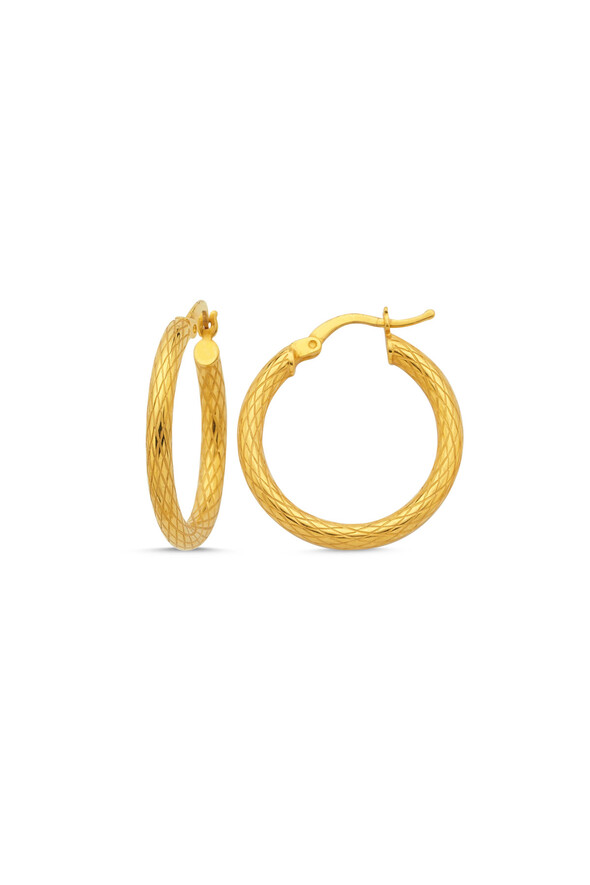 Altın Halka Küpe - 