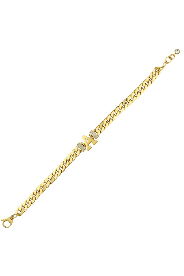 Altın Harf Bileklik - 