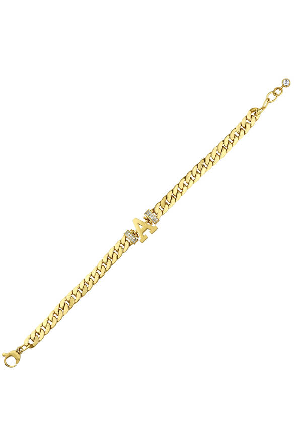 Altın Harf Bileklik - 1