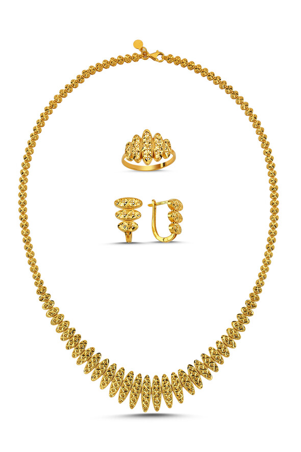 Altın Üçlü Set - 