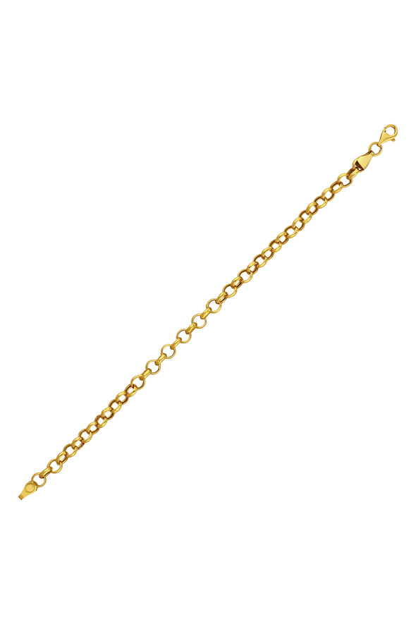 Altın Zincir Bileklik - 