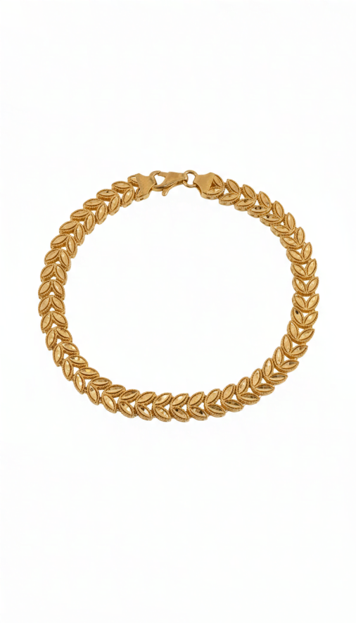 Başak Model Altın Bileklik - 