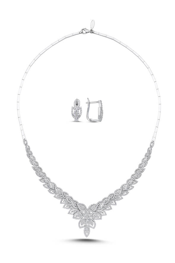 Beyaz Altın İkili Set - 1