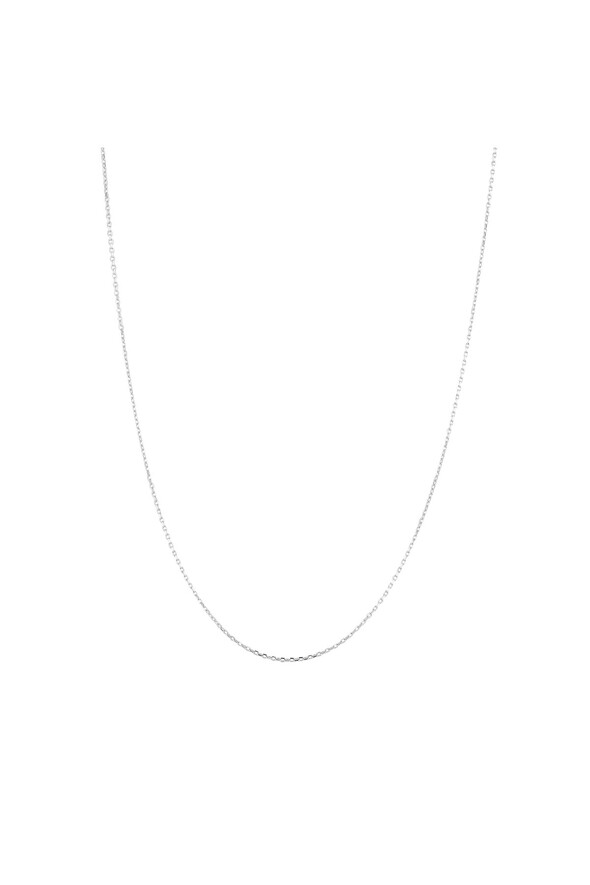 Beyaz Altın Zincir Kolye - 