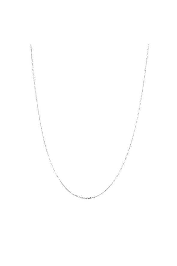 Beyaz Altın Zincir Kolye - 1