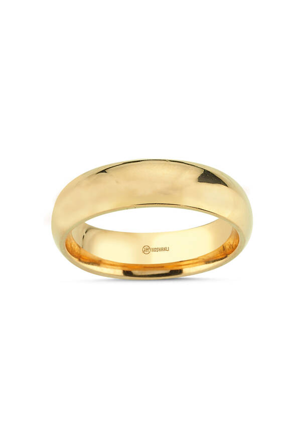 Bombeli Klasik Altın Alyans - 1