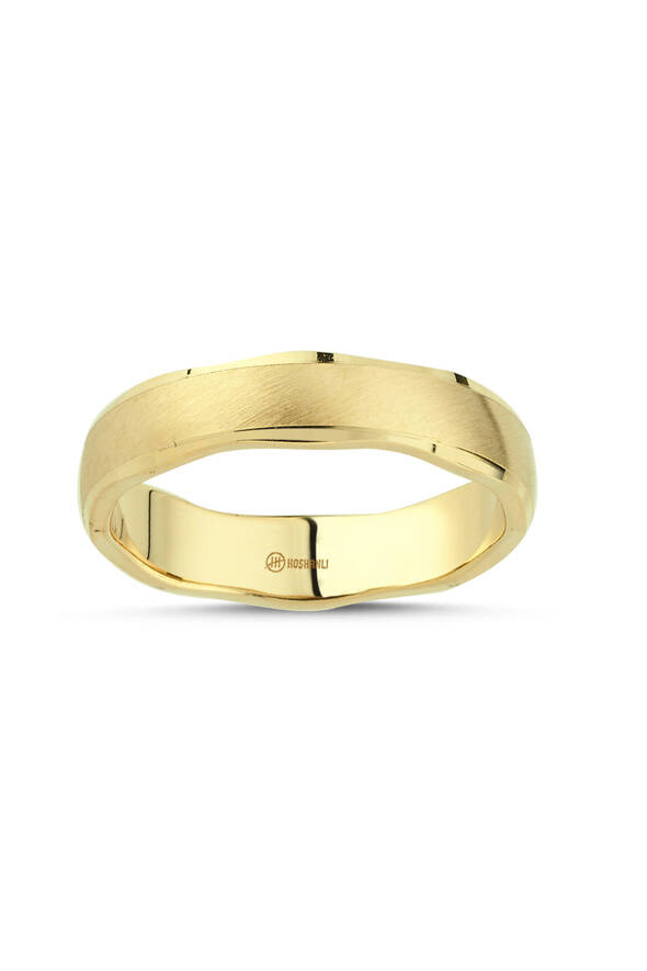 Dalgalı Model Altın Alyans - 1