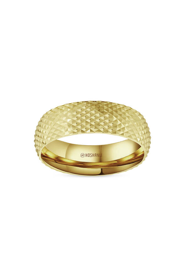 Desenli Altın Alyans - 1