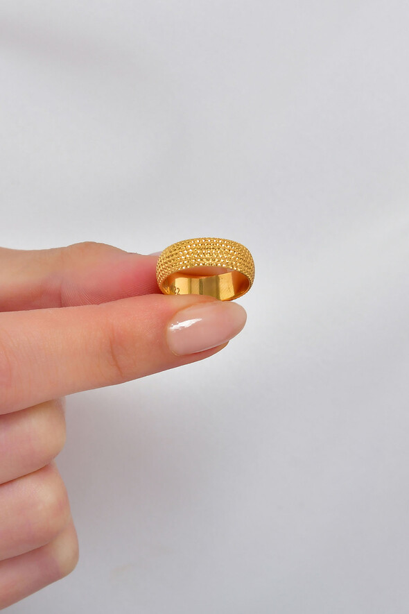 Dokulu Altın Alyans - 2