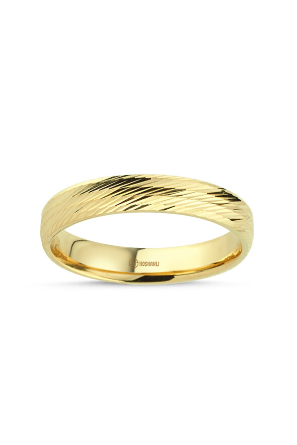 Dokulu Altın Alyans - 