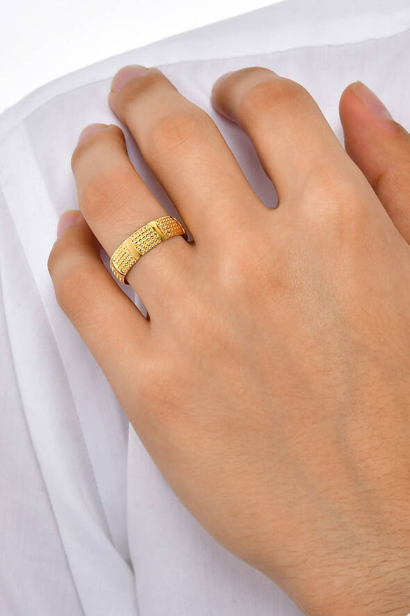 Dokulu Altın Alyans - 2