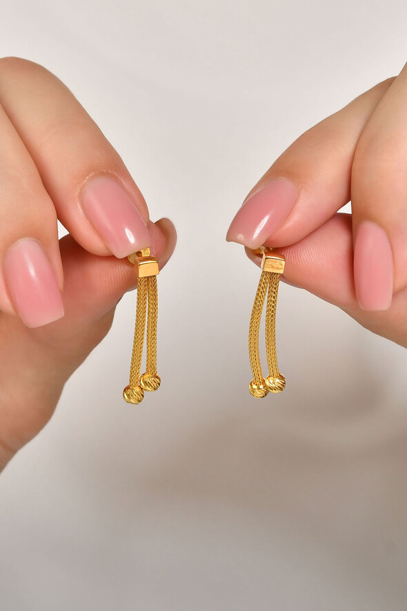 Dorika Toplu Altın Üçlü Set - 3