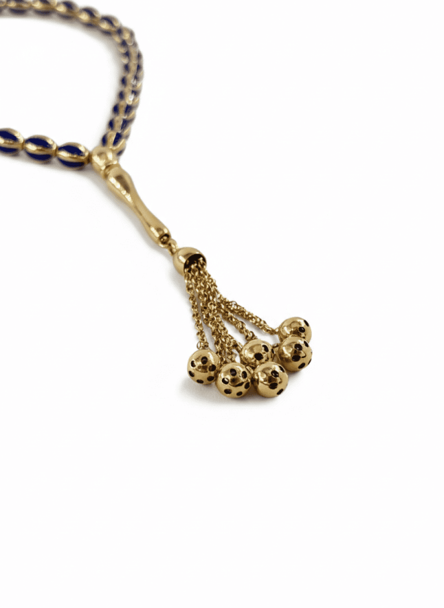 Gece Mavisi Altın Tesbih - 2