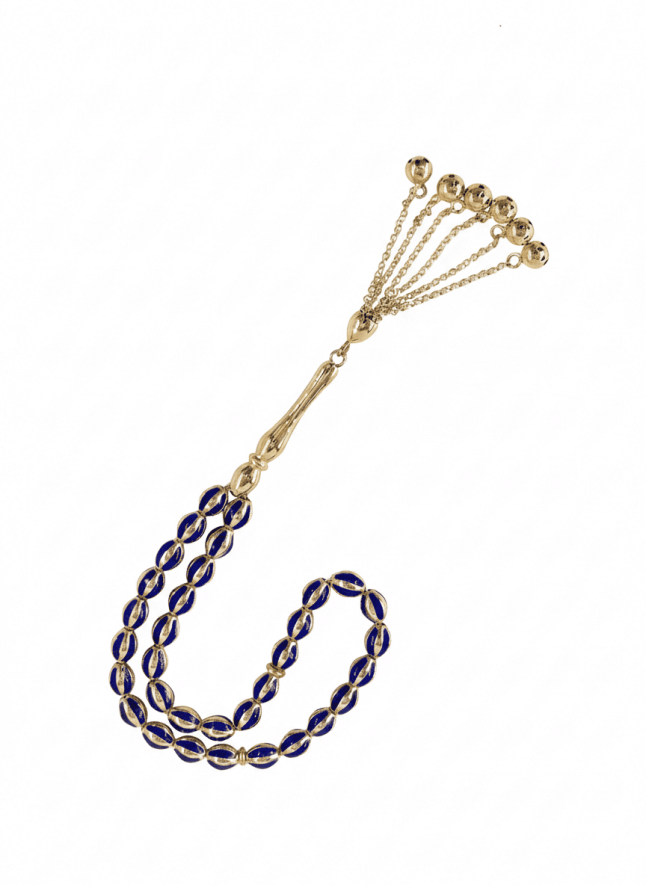 Gece Mavisi Altın Tesbih - 1