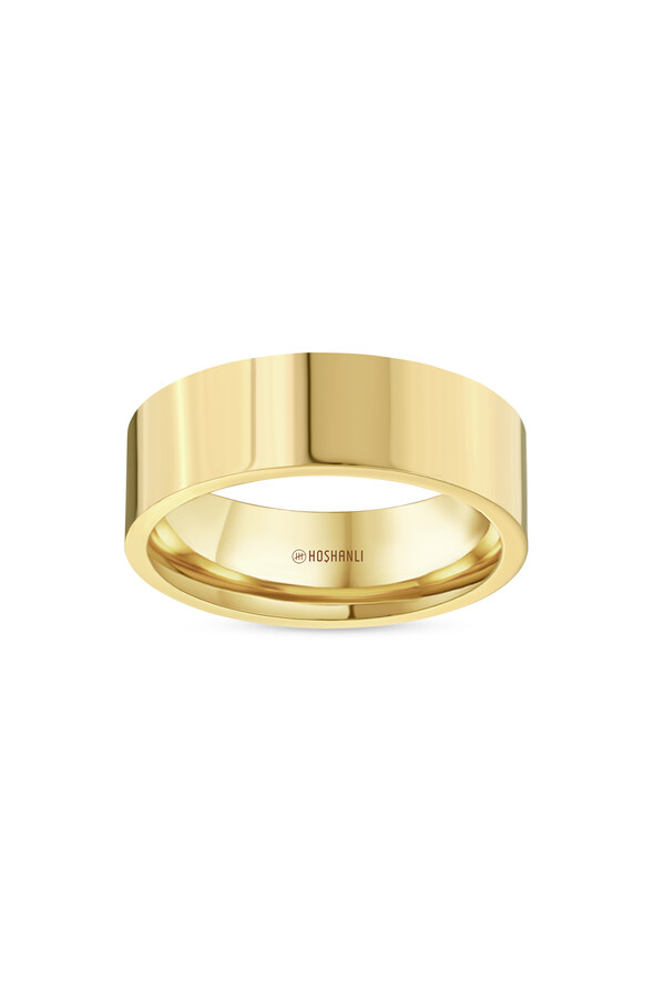 Geniş Model Altın Alyans - 1