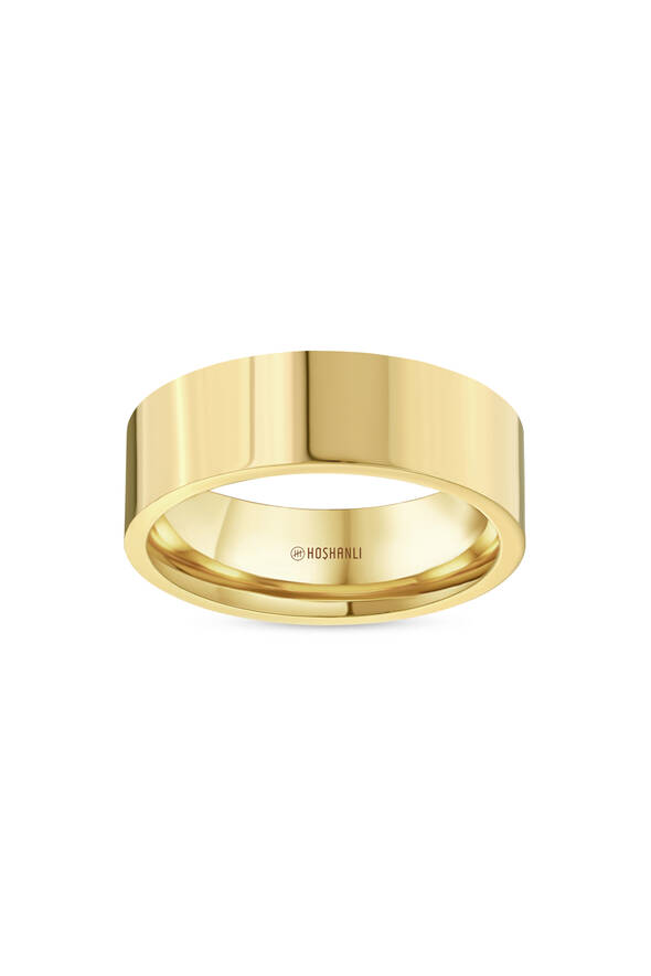 Geniş Model Altın Alyans - 1