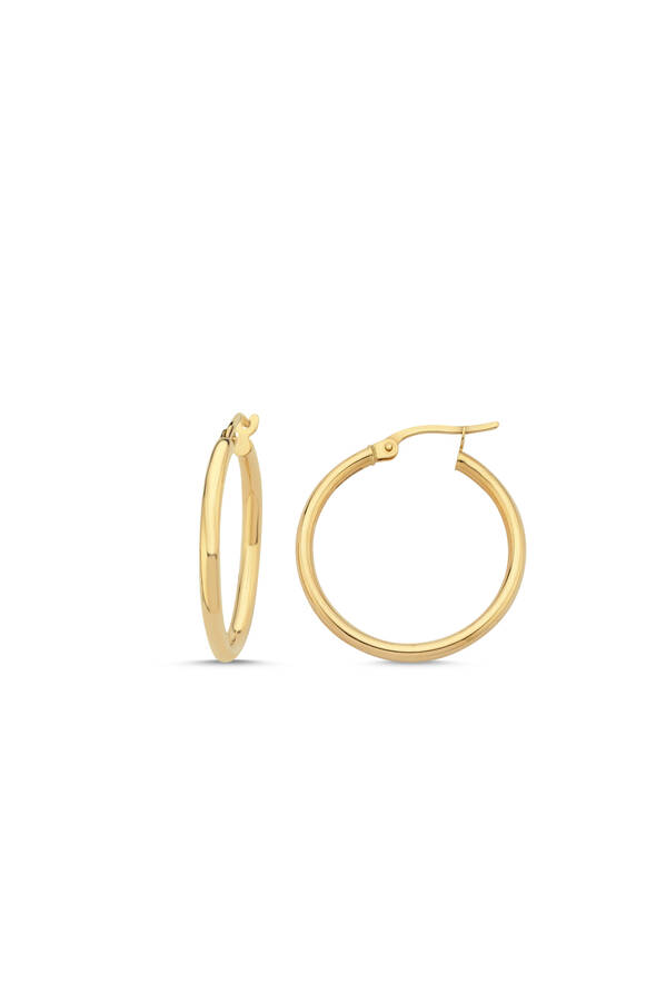 Halka Altın Küpe - 1