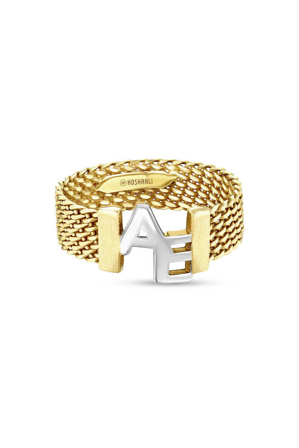 Harfli Altın Alyans - 1