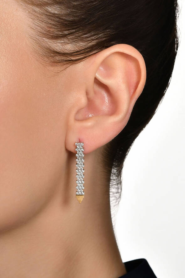 İki Renkli Altın Üçlü Set - 3