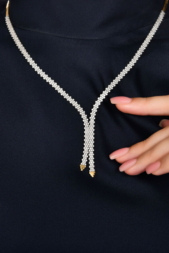 İki Renkli Altın Üçlü Set - 2