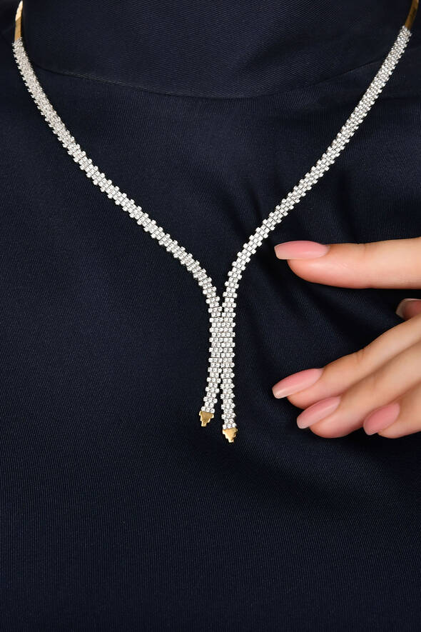 İki Renkli Altın Üçlü Set - 2