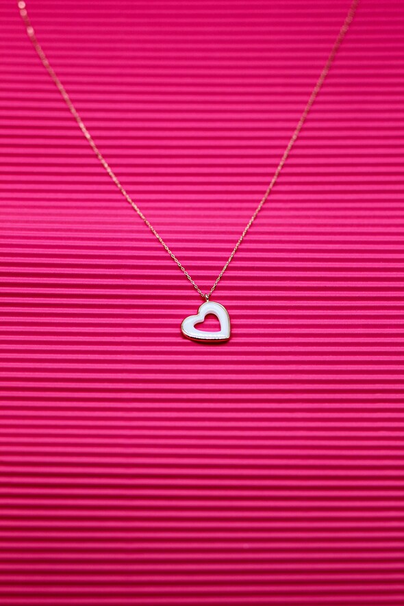 Kalpli Altın Kolye - 