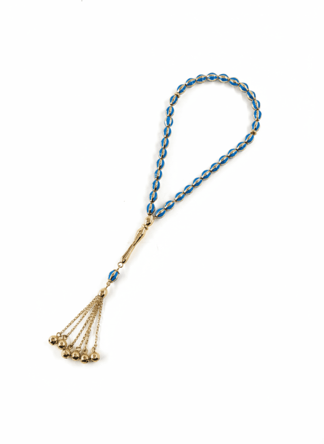 Mavi Altın Tesbih - 