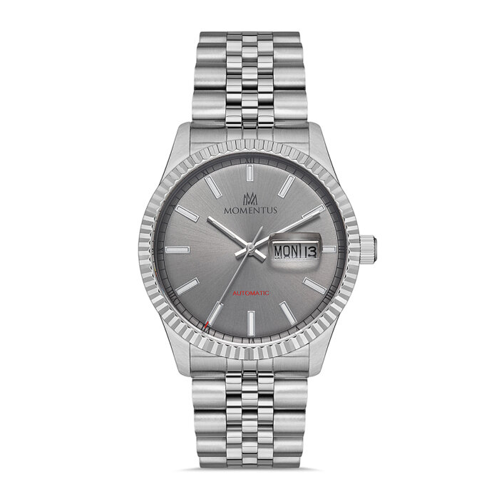 Otomatik Mekanizmalı Çelik Erkek Kol Saati - 4