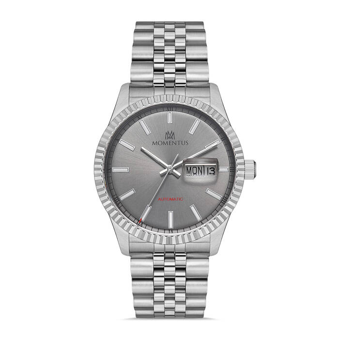 Otomatik Mekanizmalı Çelik Erkek Kol Saati - 4