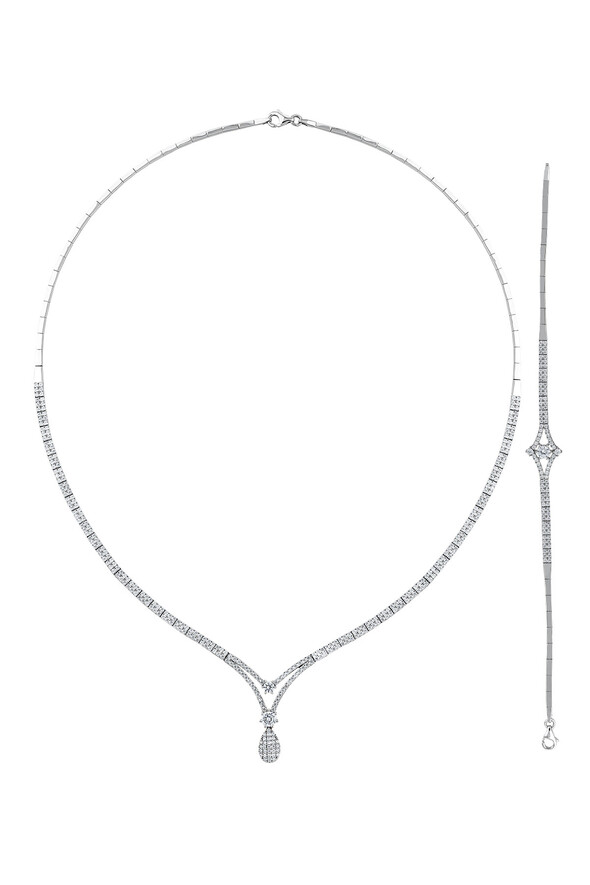 Özel Tasarım Altın İkili Set - 