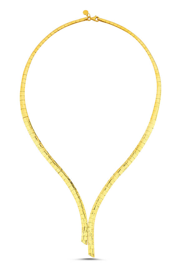 Parlak Yüzeyli Altın Dörtlü Set - 2