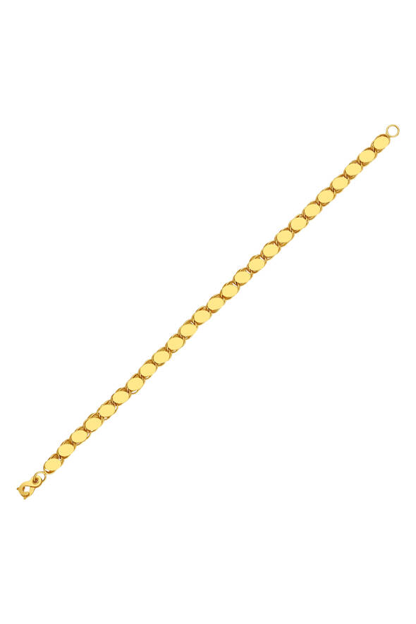 Pullu Zincir Altın Bileklik - 1