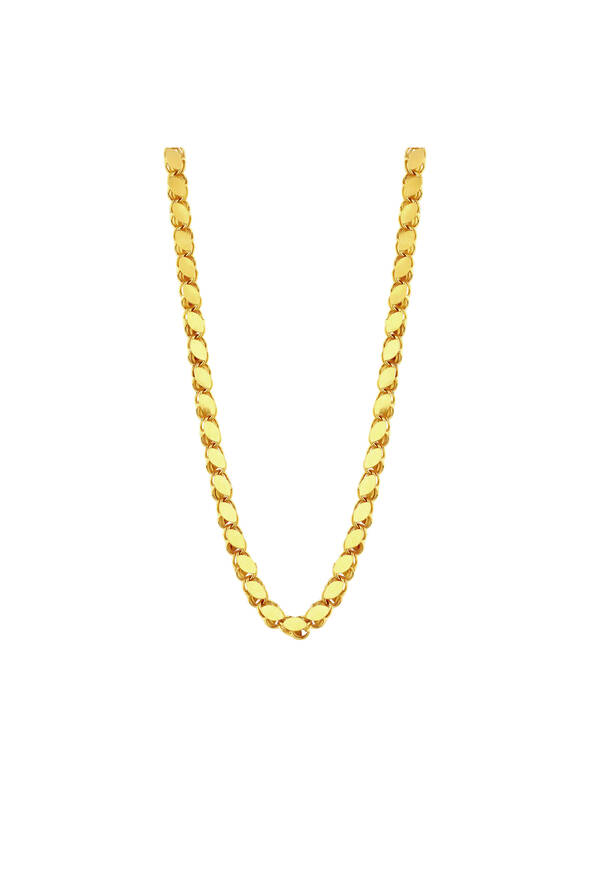 Pullu Zincir Altın Kolye - 1