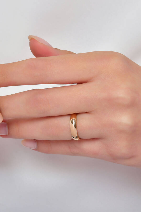 Rose Altın Alyans - 2