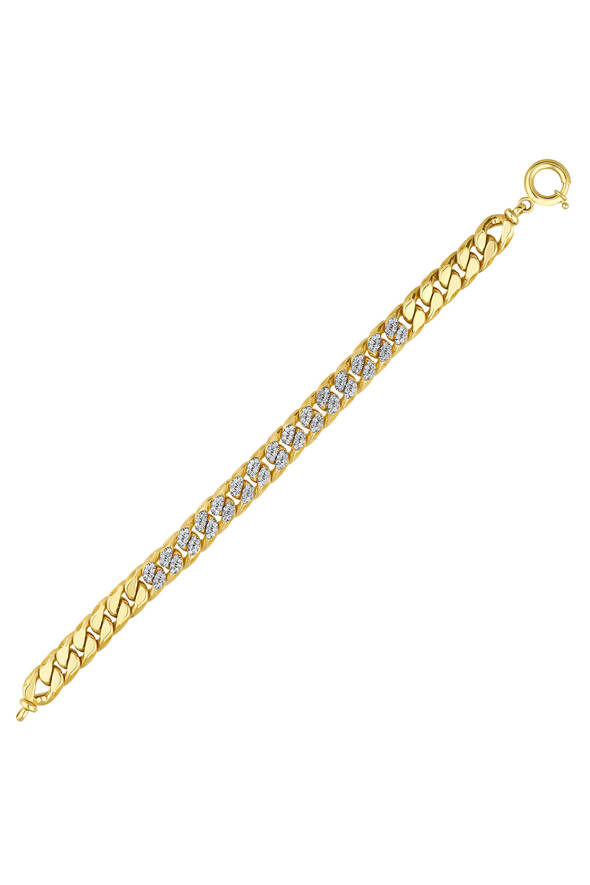 Taşlı Altın Bileklik - 1