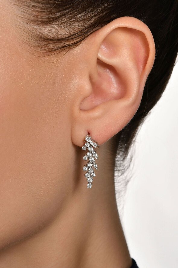 Taşlı Altın Üçlü Set - 3