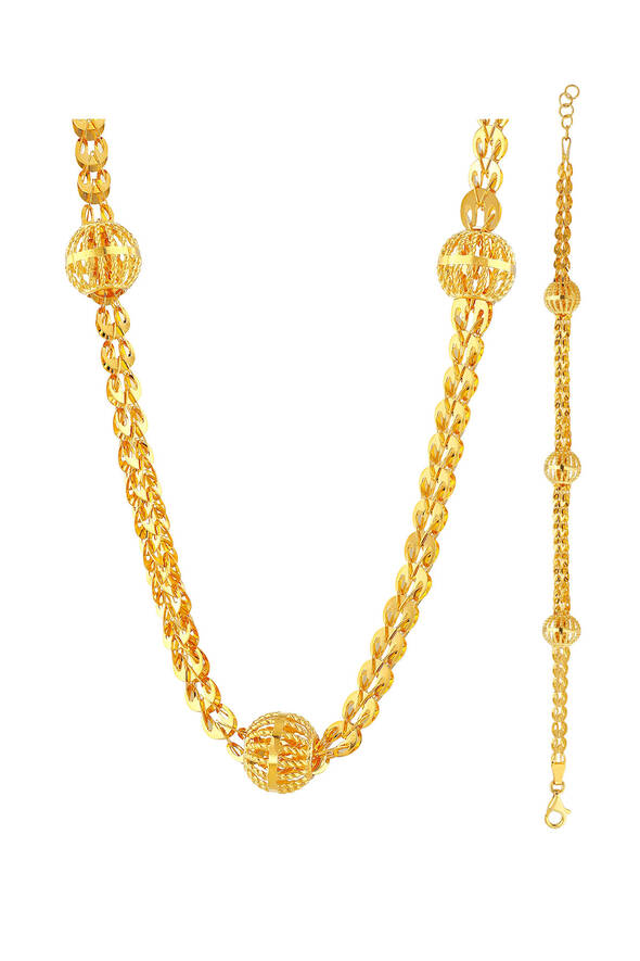 Top Detaylı Altın İkili Set - 1